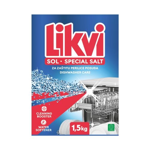 Likvi Sol za perilicu posuđa 1.5 l - Akcija u trgovini Ribola