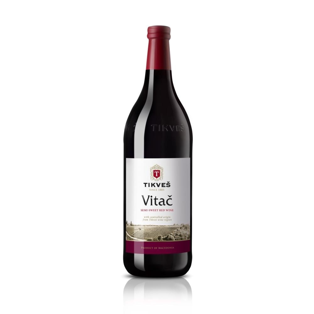 Tikveš Vitač crno vino 1 L