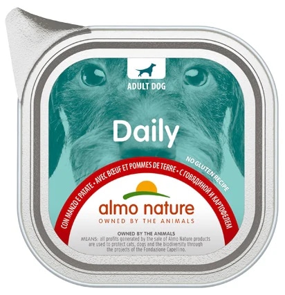 ALMO NATURE Daily pašteta za pse 100g - Akcija u trgovini Pet Centar