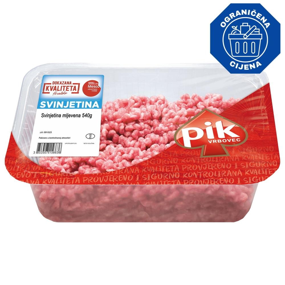 Svinjsko mljeveno meso 540g