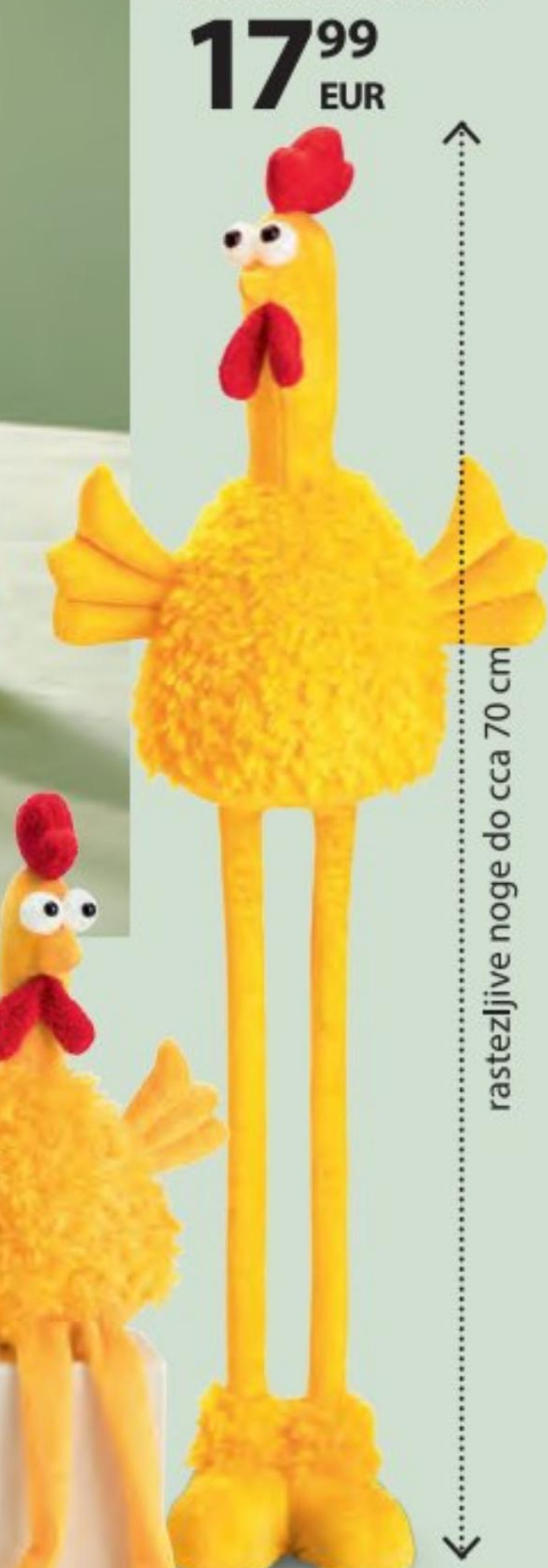Dekorativna kokoš - Akcija u trgovini NKD