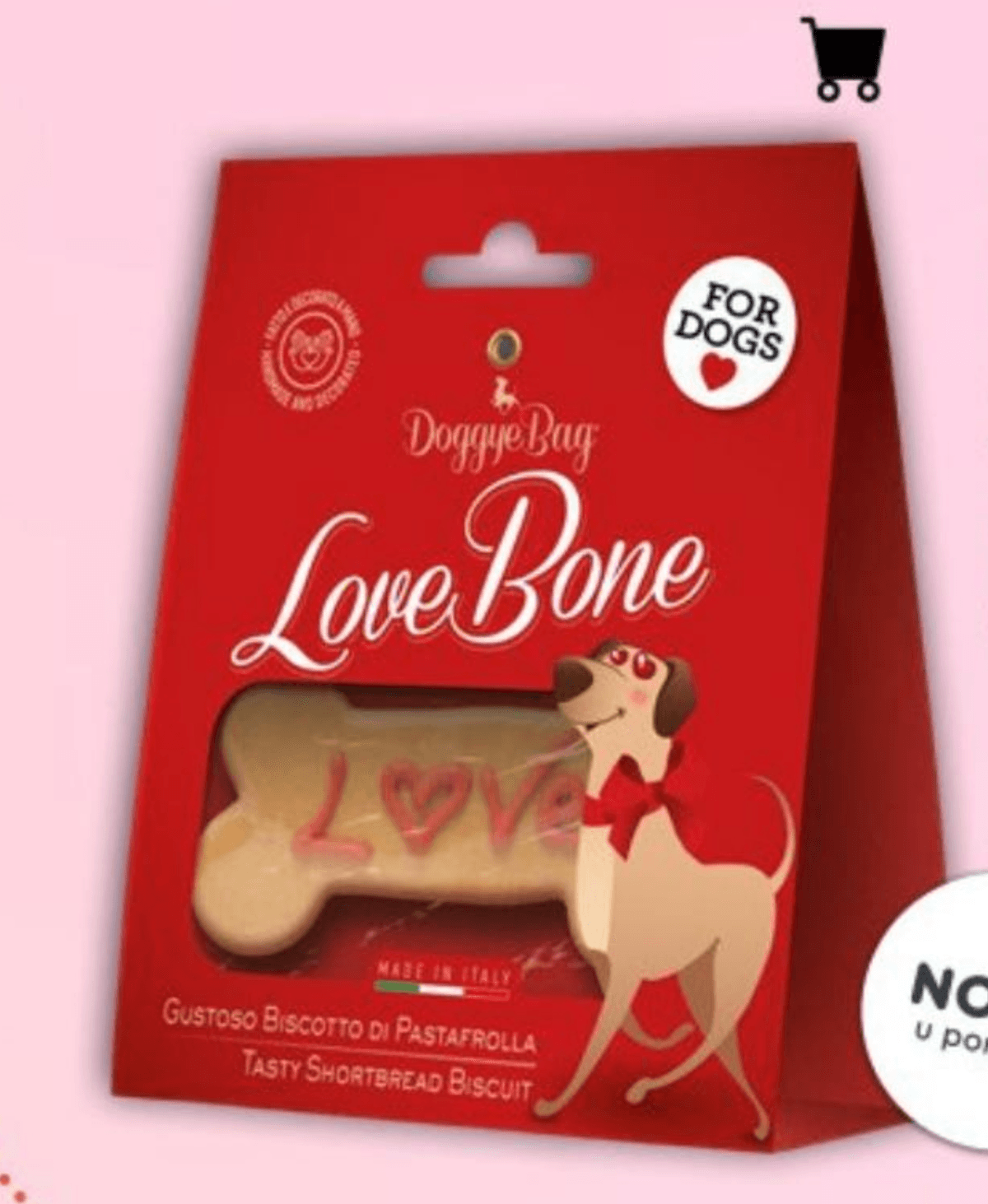 Doggyebag Love Bone 60 g - Akcija u trgovini Zoo City