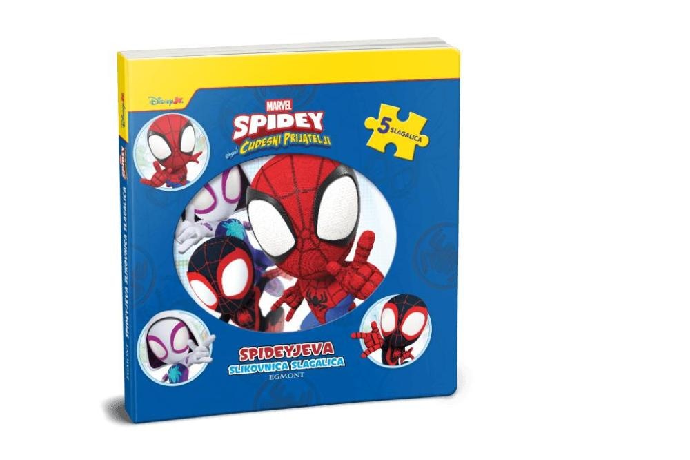 Slikovnica sa 5 slagalica Gabi ili Spidey