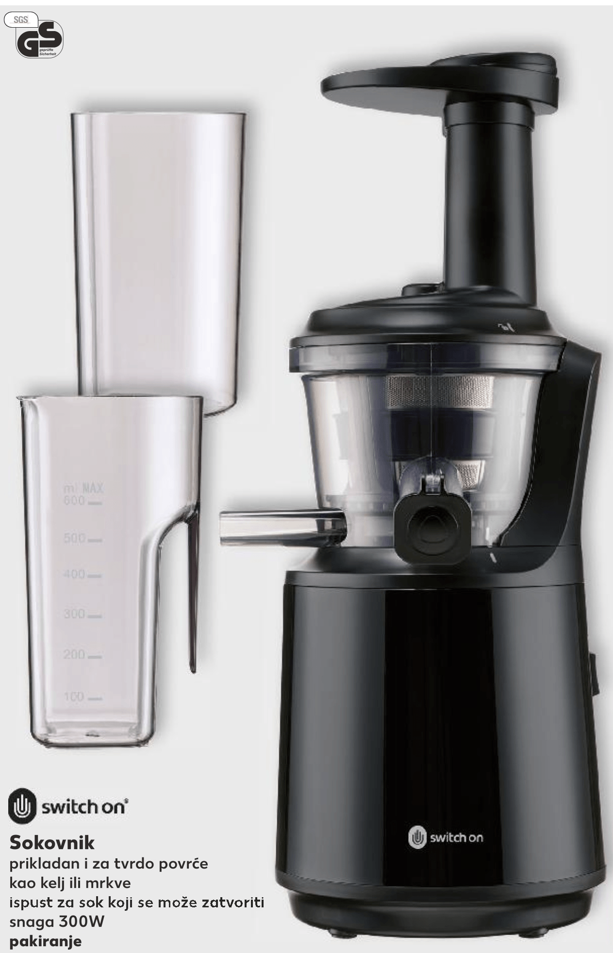 Sokovnik SWITCH ON - Akcija u trgovini Kaufland