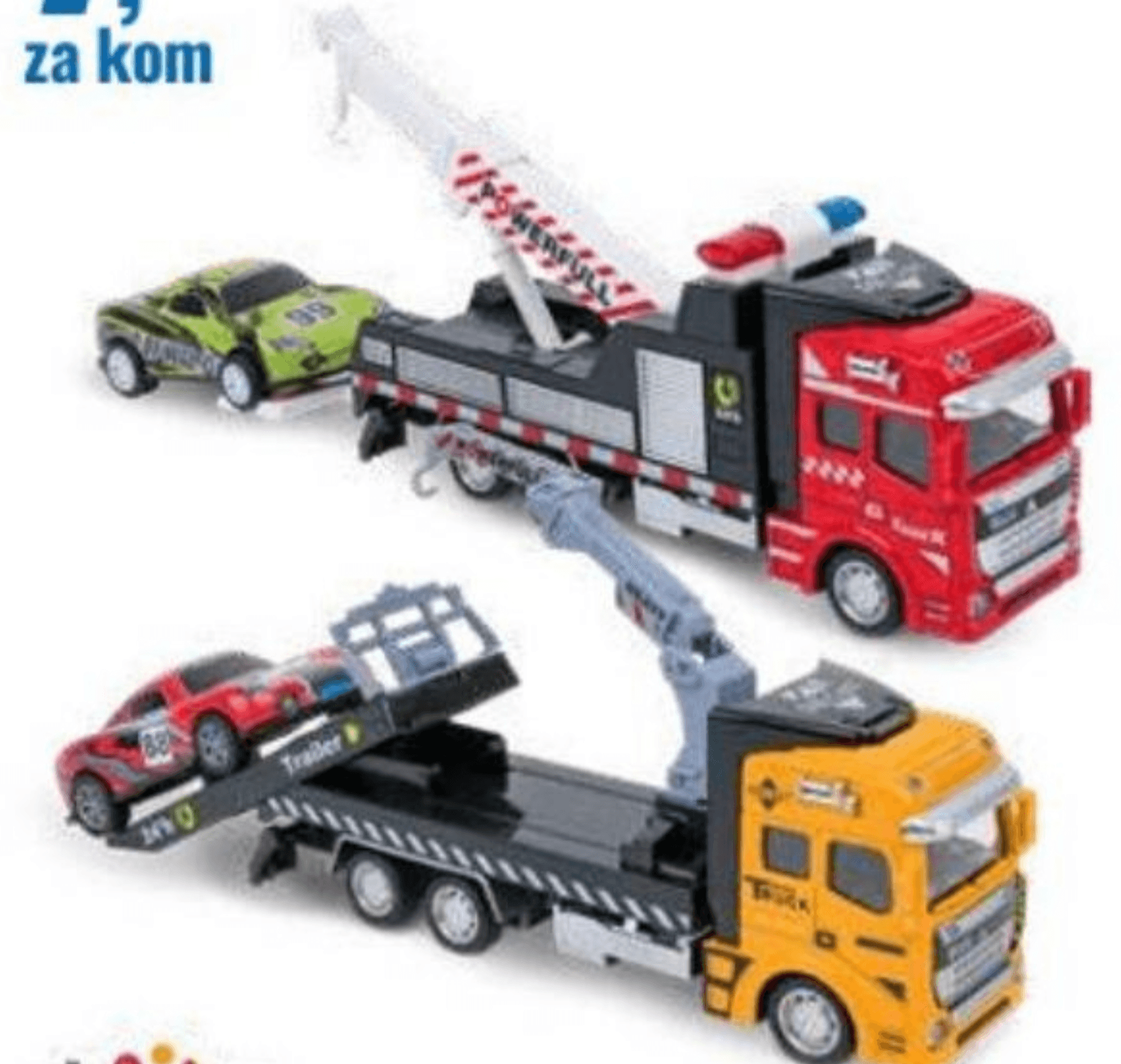 Kamion dizalica Giocoliere - Akcija u trgovini Eurospin