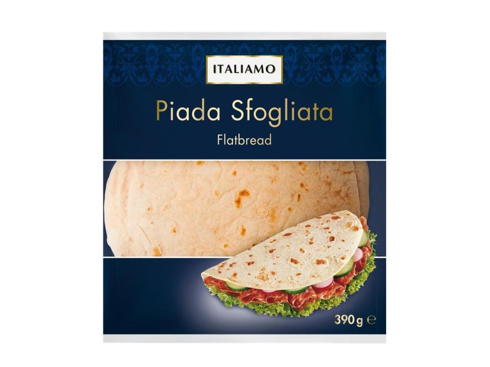 ITALIAMO Piada Sfogliata 390 g - Akcija u trgovini Lidl