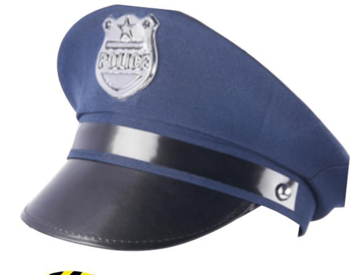 Policijski šešir za odrasle - Akcija u trgovini Tedi