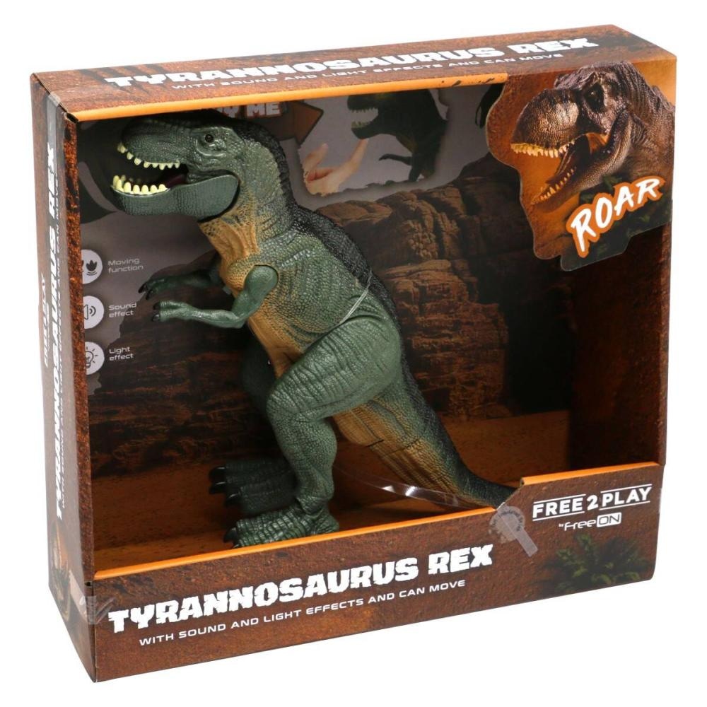 Dinosaur Tyrannosaurus Rex koji se pomiče