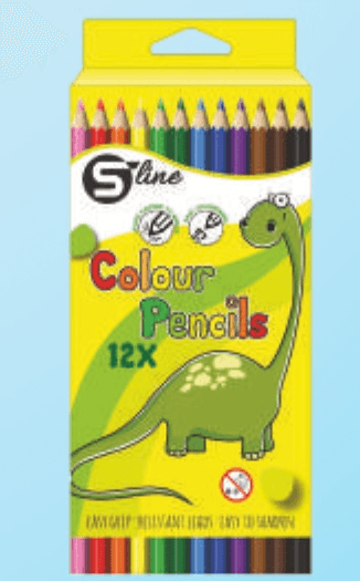 S-line Drvene bojice 1 pak