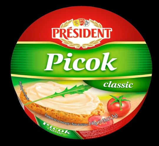 President Picok Topljeni sir 140 g