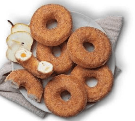 Donut s nadjevom od jabuka i šećera s cimetom 65 g - Akcija u trgovini NTL