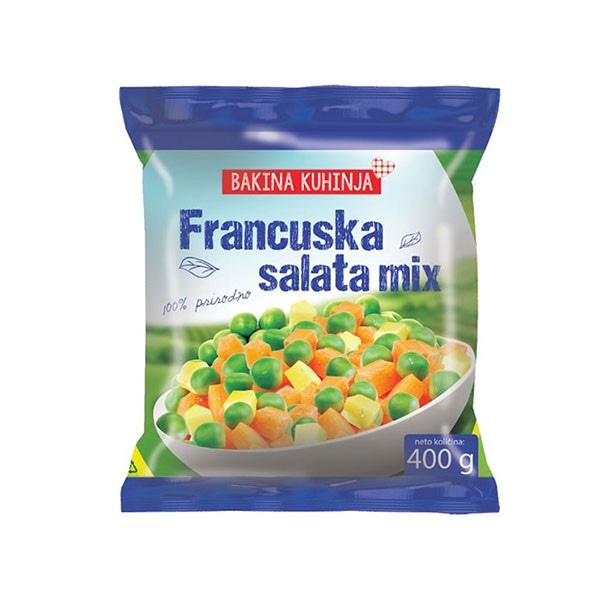 Mix povrća za francusku salatu 1 kg
