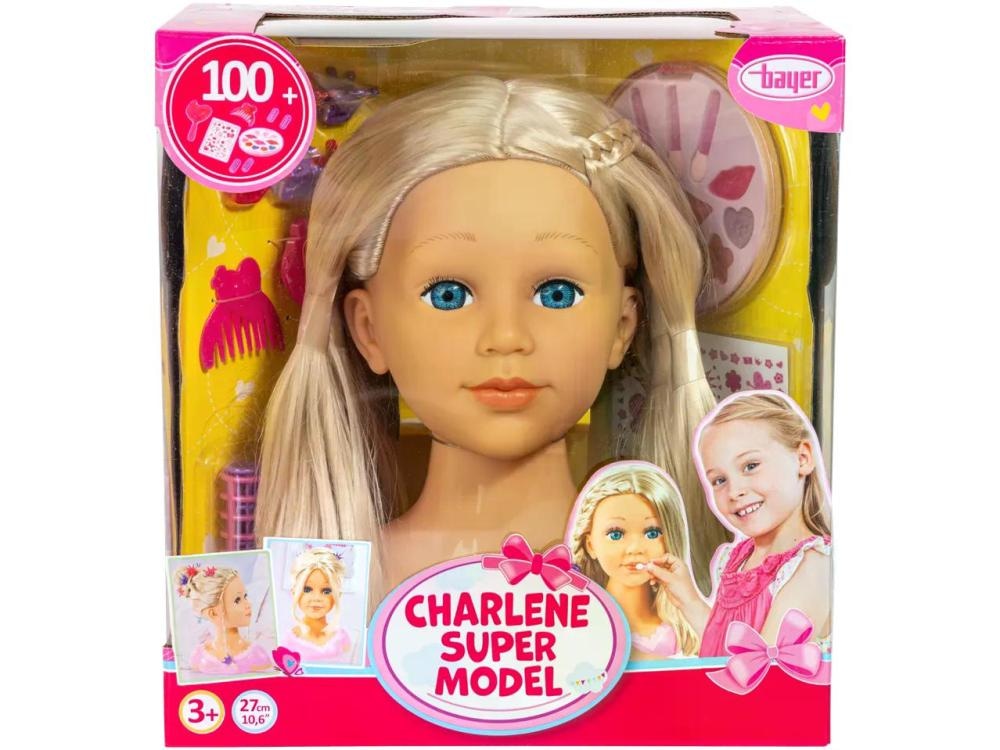 Bayer Design® Charlene Super Model Lutka za friziranje i šminkanje