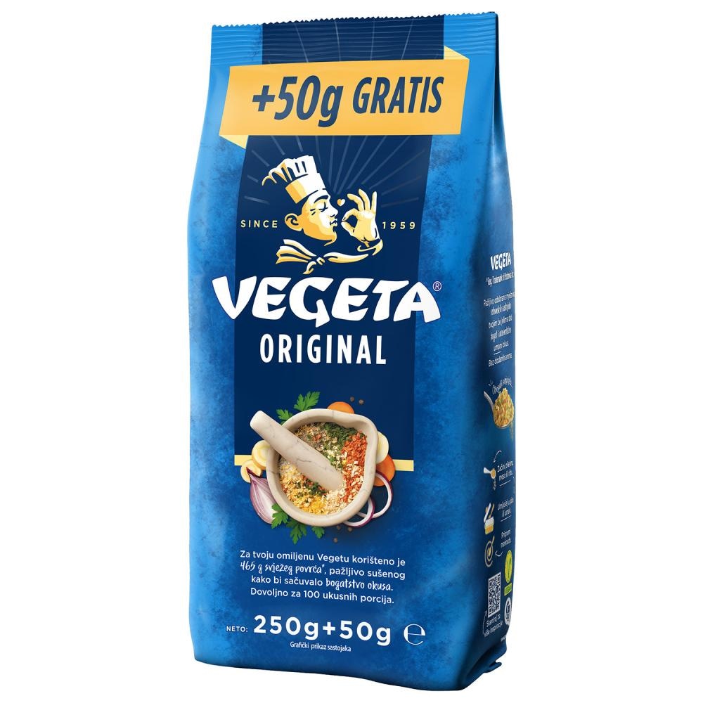Vegeta Dodatak jelima 250 g + 50 g gratis