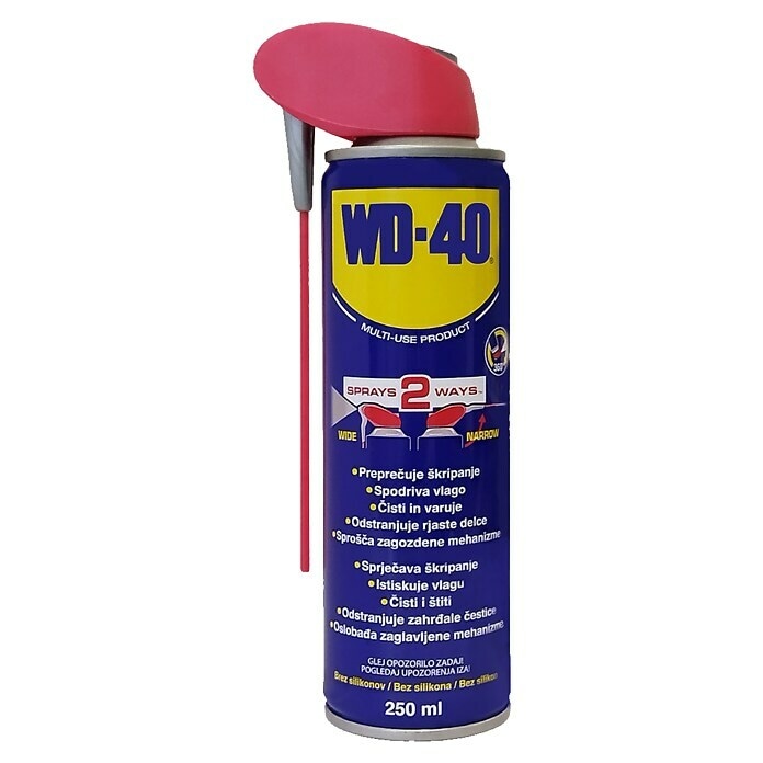 WD-40 Sprej Smart Straw 250 ml - Akcija u trgovini Kaufland