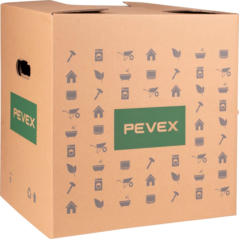 Kartonska kutija - Akcija u trgovini Pevex