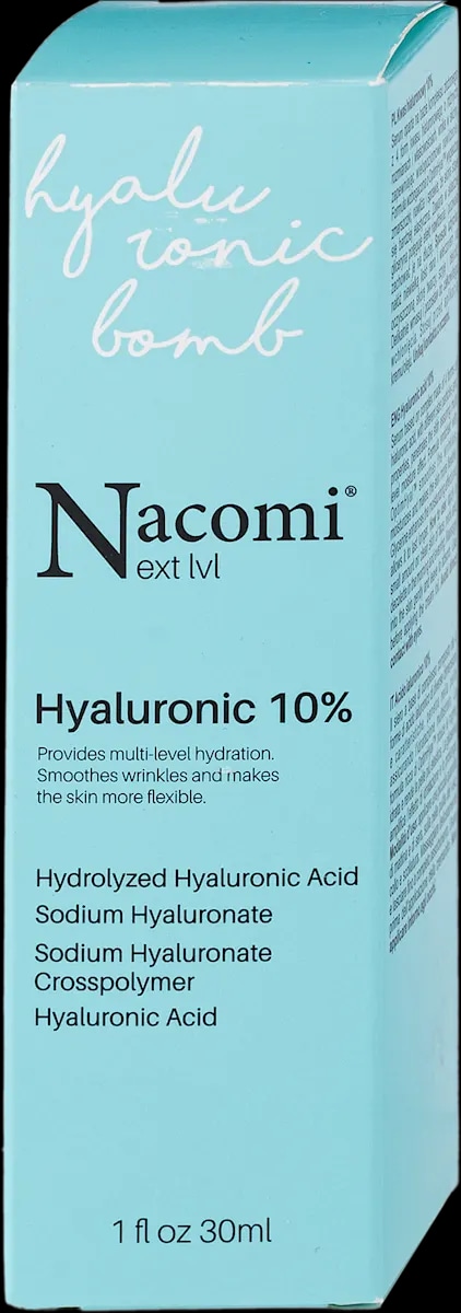 Nacomi hyaluronic bomb serum za lice Hyaluronic 10% 30ml - Akcija u trgovini Dm