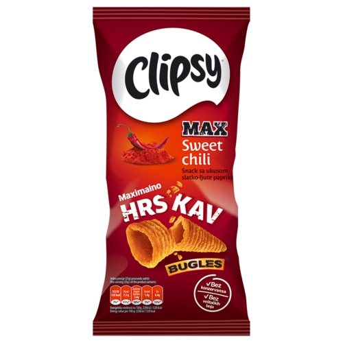 Clipsy MAX Sweet chili 25g