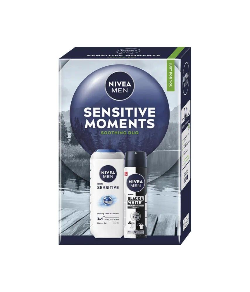 NIVEA Poklon paket Men Sensitive 350 ml - Akcija u trgovini Lidl