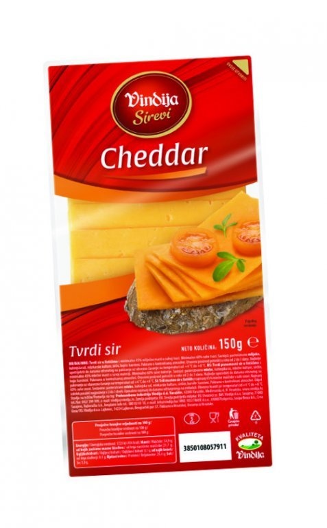 Sir Vindi Varaždinec, Cheddar 150 g Vindija