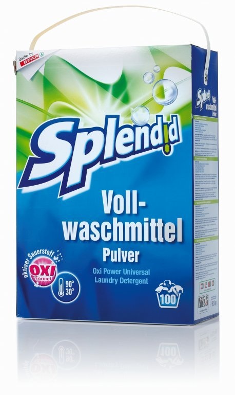 Deterdžent za pranje rublja Splendid 5,5 kg / 100 pranja - Akcija u trgovini Spar