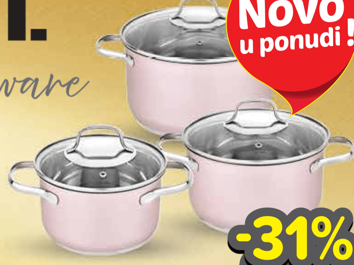 Maison Kitchenware Posuda za kuhanje s poklopcem