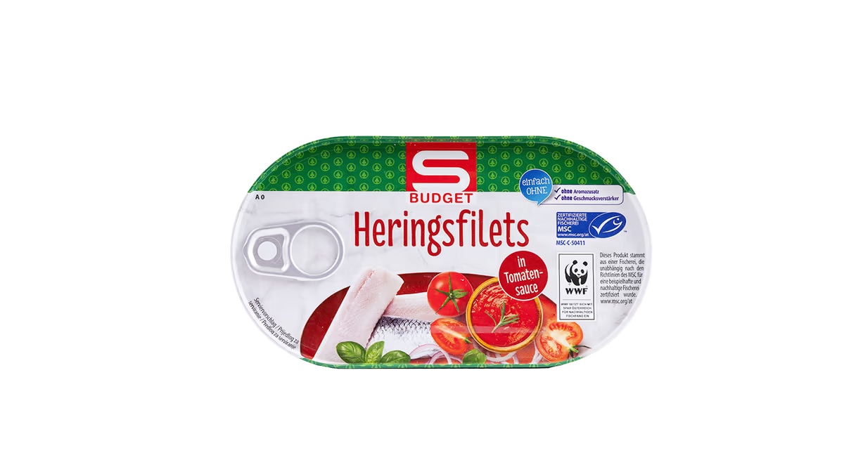 S-Budget Haringe 200 g - Akcija u trgovini Spar