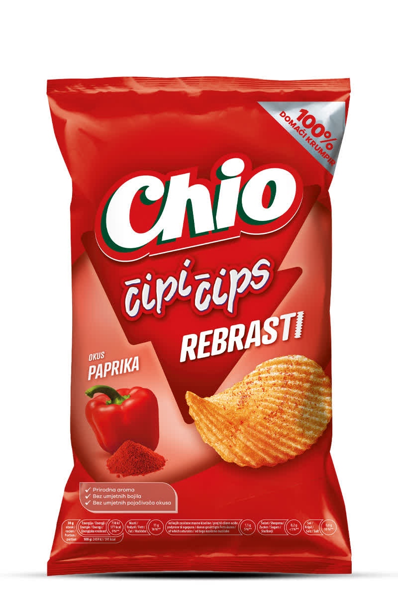 INTERSNACK Čips 120 - 130 g