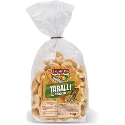 Snack Taralli sa lukom 300 g