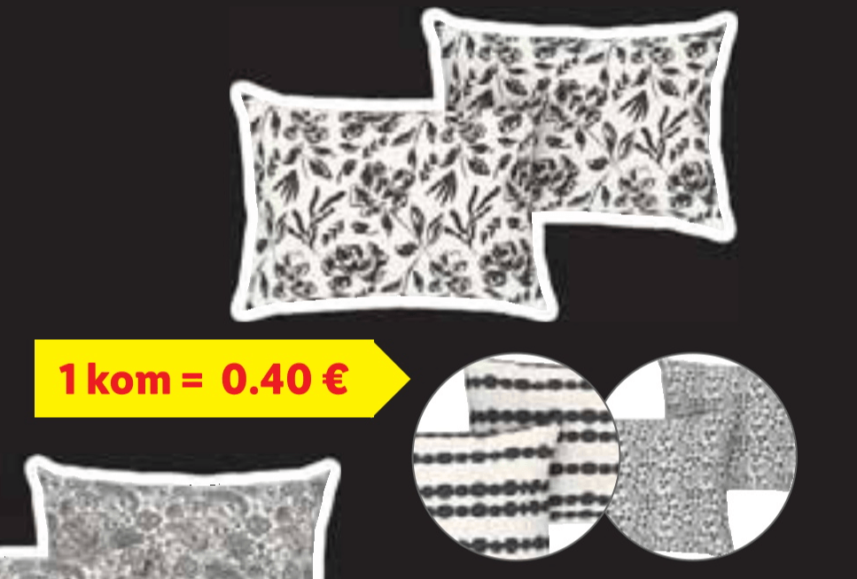 LIVARNO home Jastučnice Set