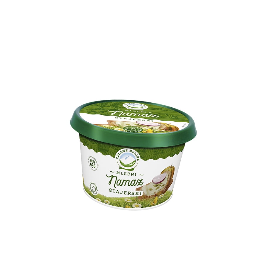 Mliječni namaz Zelene Doline 150 g - Akcija u trgovini KTC