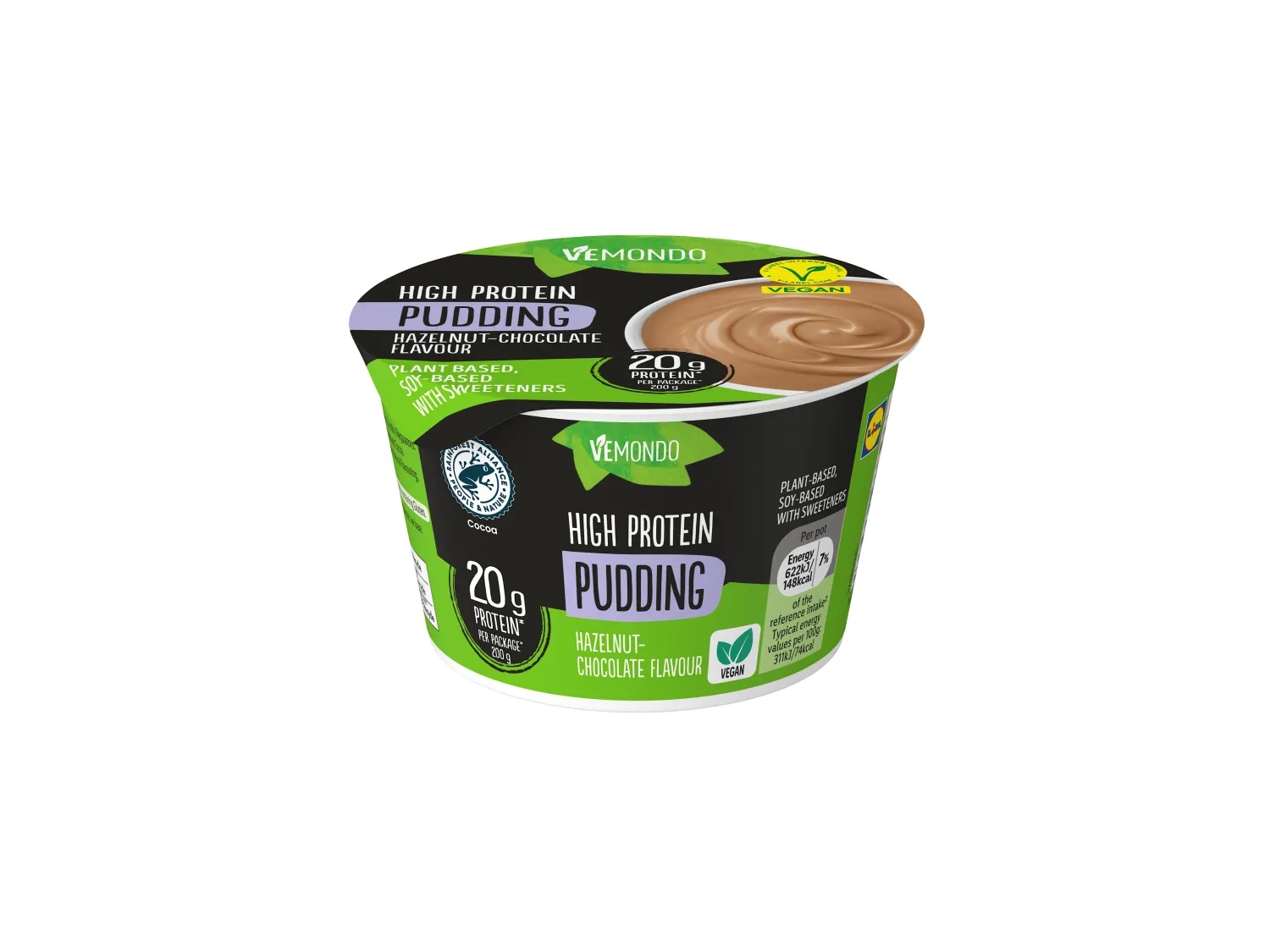 Vemondo Veganski high protein puding 200 g - Akcija u trgovini Lidl