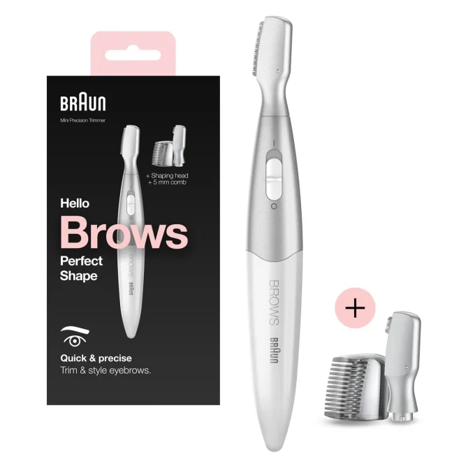 Braun Mini epilator za lice, Mini trimer za tijelo, Trimer za obrve ili Silk Epil Bikini Styler - Akcija u trgovini Mueller
