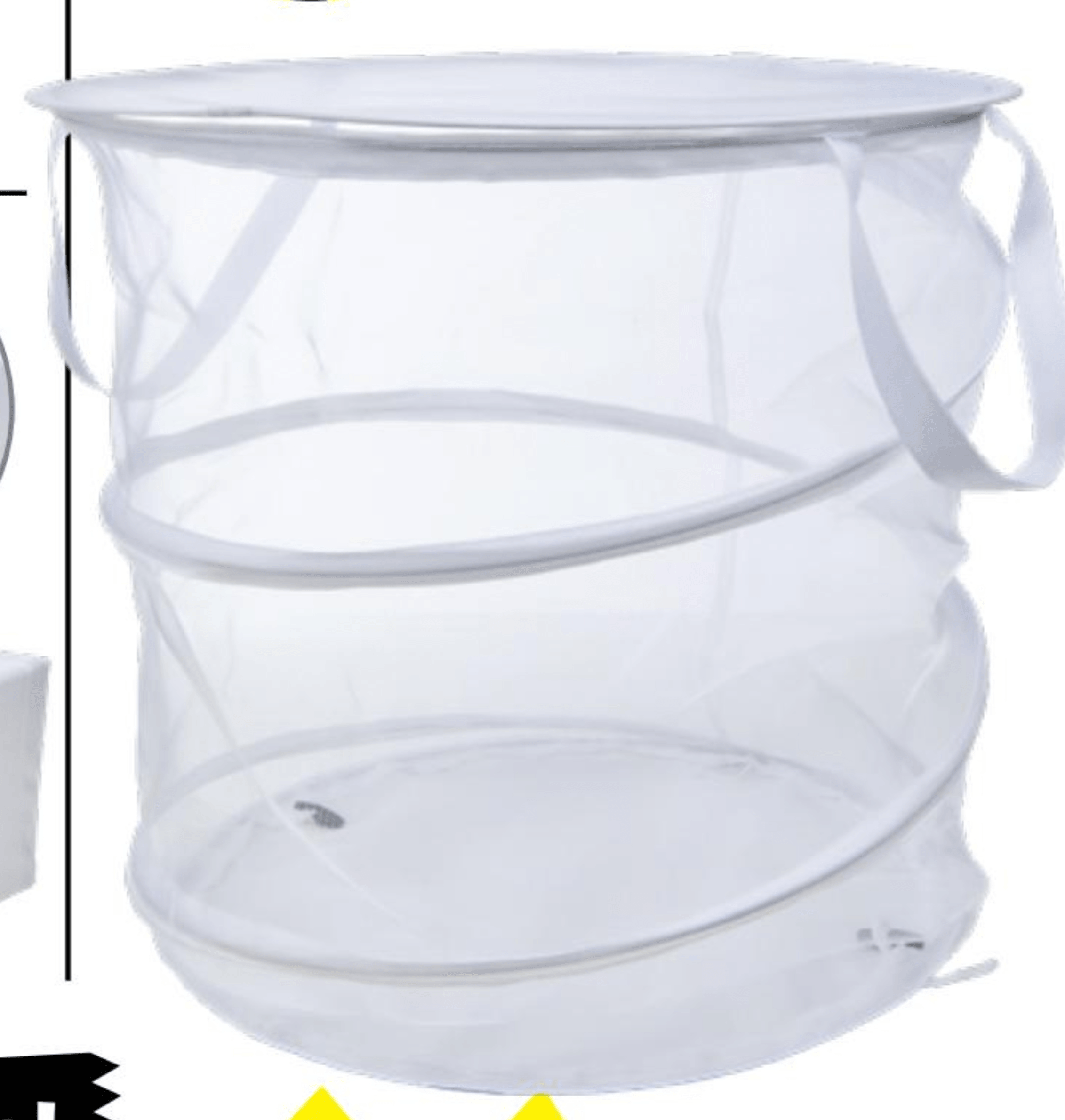 Sklopiva košara za rublje - Akcija u trgovini Tedi