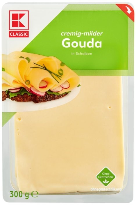 Gouda ili Edamer 250 g K Classic - Akcija u trgovini Kaufland