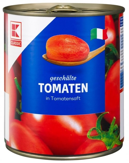 Classic Oguljene rajčice 800 g - Akcija u trgovini Kaufland