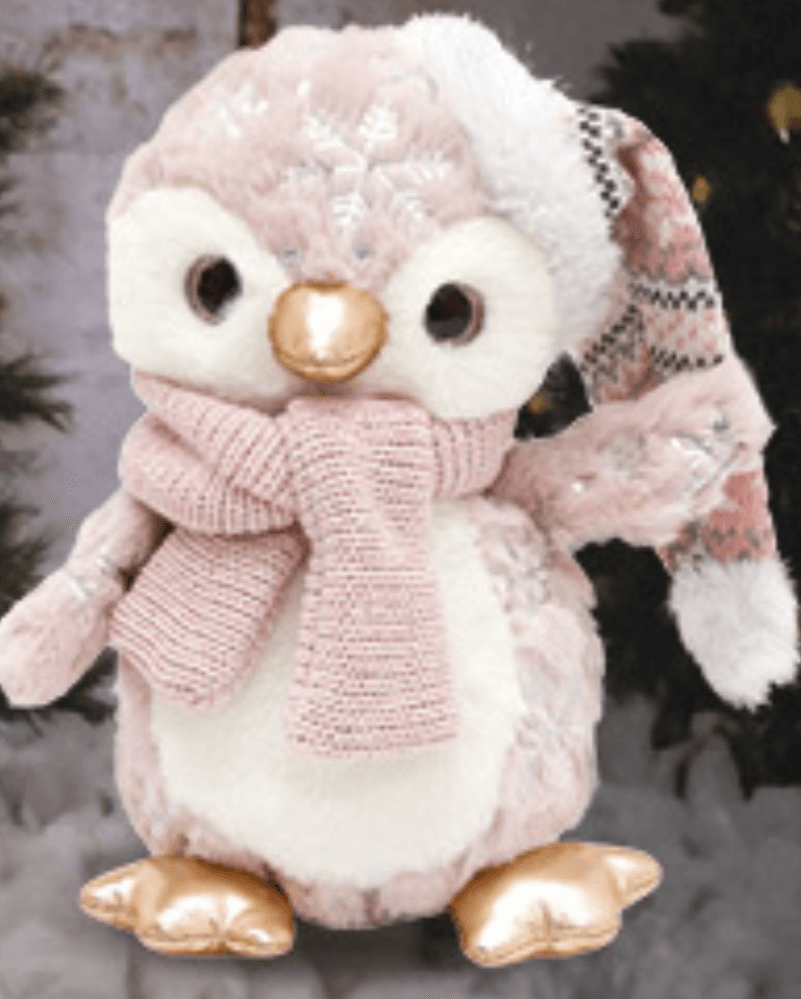 Plišani pingvin šal 23cm, kom