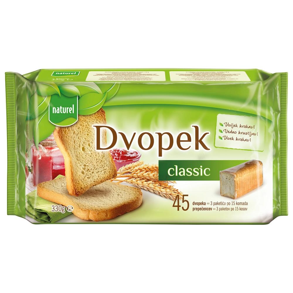Naturel Dvopek classic 330g - Akcija u trgovini Pivac