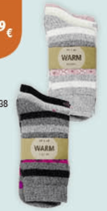 Ženske čarape Vuna 3 kom - Akcija u trgovini Mueller