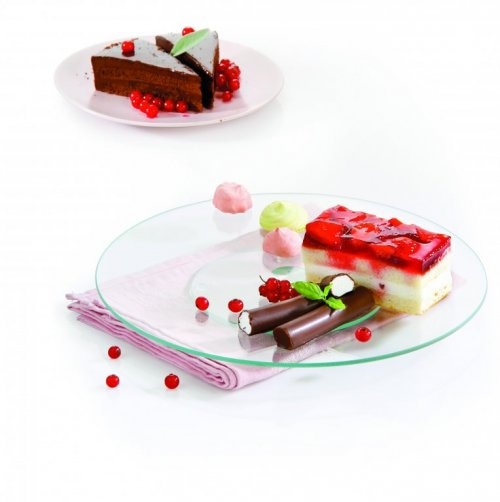 Stakleni tanjur 1 kom