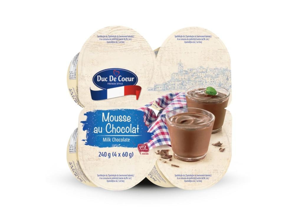 Mousse au Chocolat 4 x 60 g - Akcija u trgovini Lidl