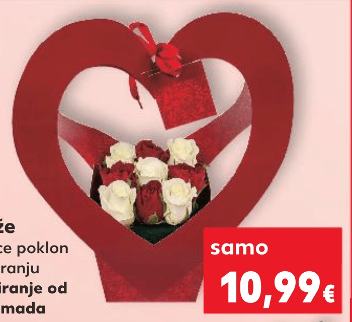 Ruže pakiranje od 9 komada - Akcija u trgovini Kaufland