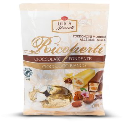 TORRONICINI PUNJENI BADEMINA TAMNA/BIJELA ČOKOLADA 130 g