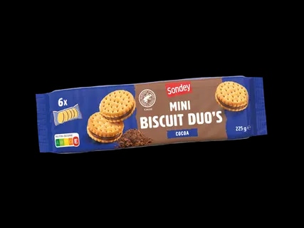 Sondey Mini keksi s kakaom 225 g