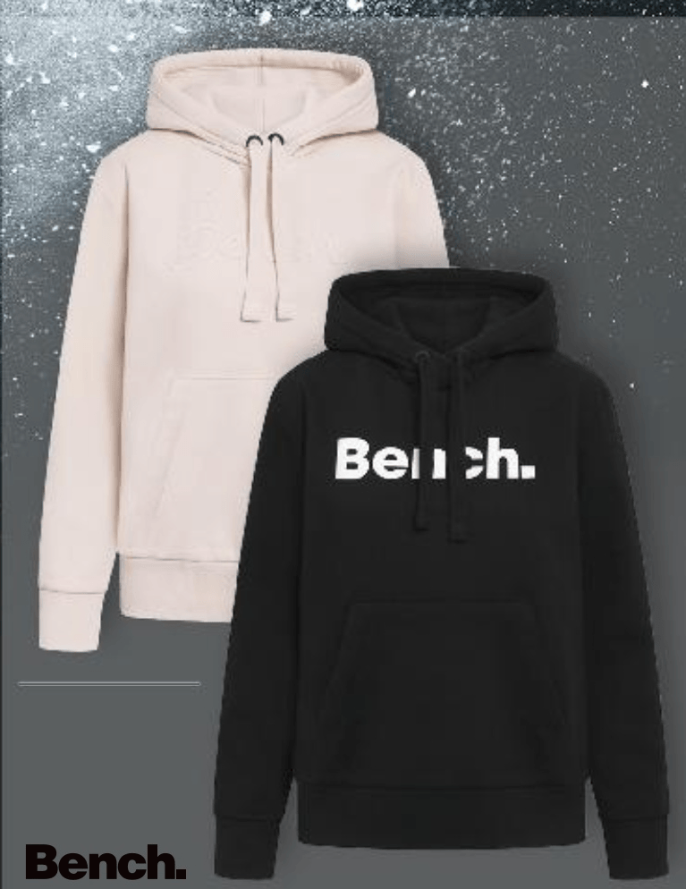 Bench. Ženska majica s kapuljačom