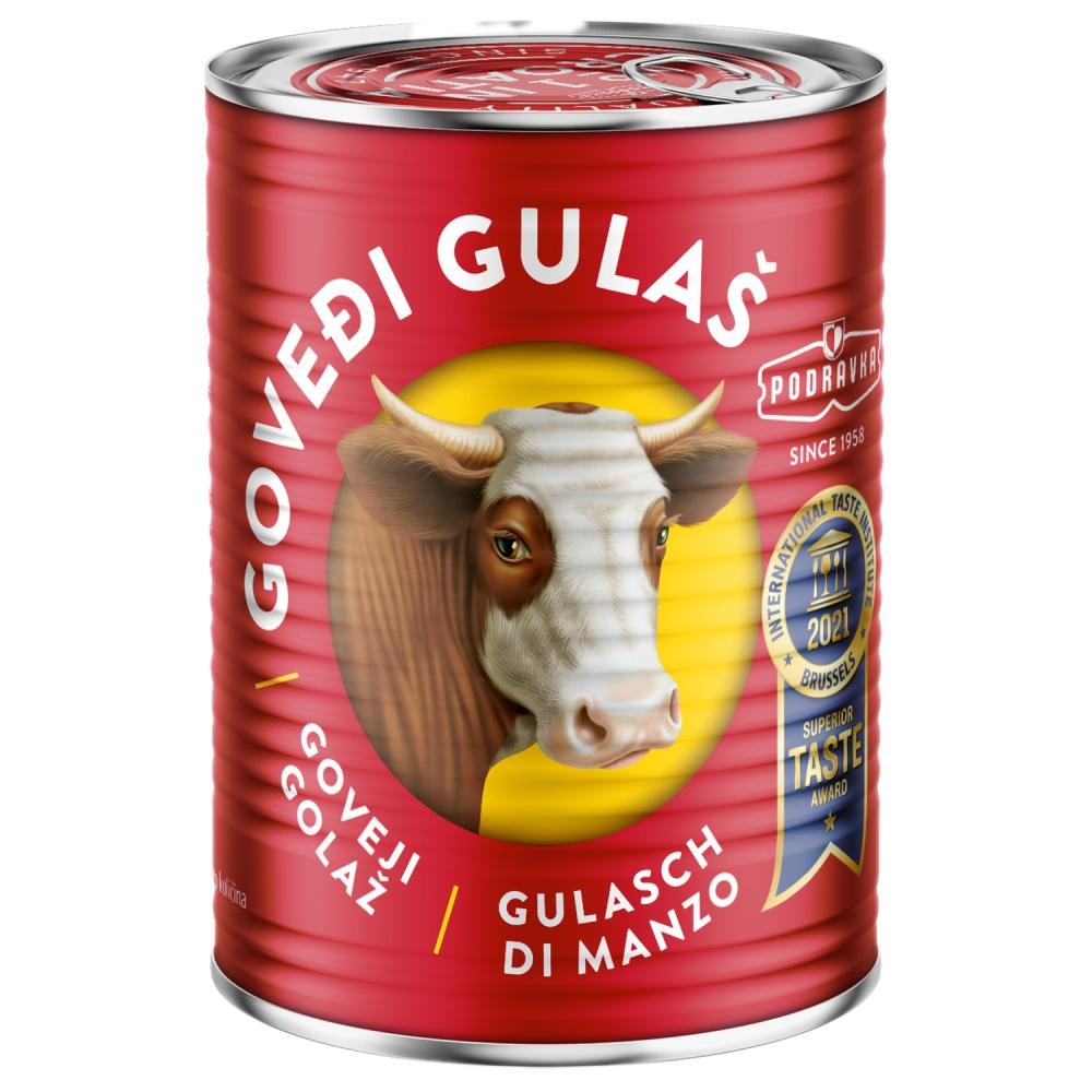 Podravka Goveđi gulaš 400 g - Akcija u trgovini Kaufland