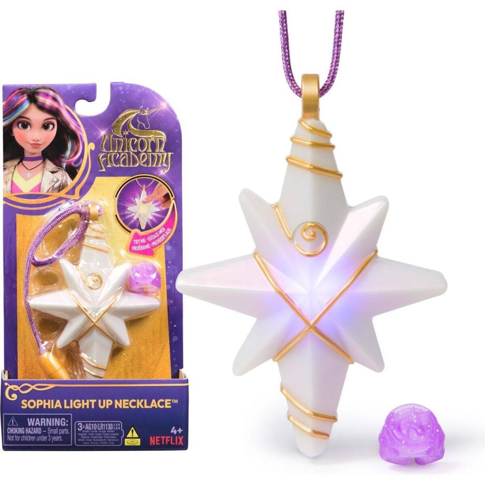 UNICORN ACADEMY čarobna svjetleća ogrlica