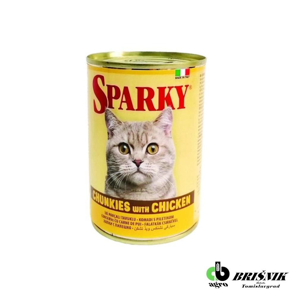 Hrana za pse, mačke Sparky 415 g