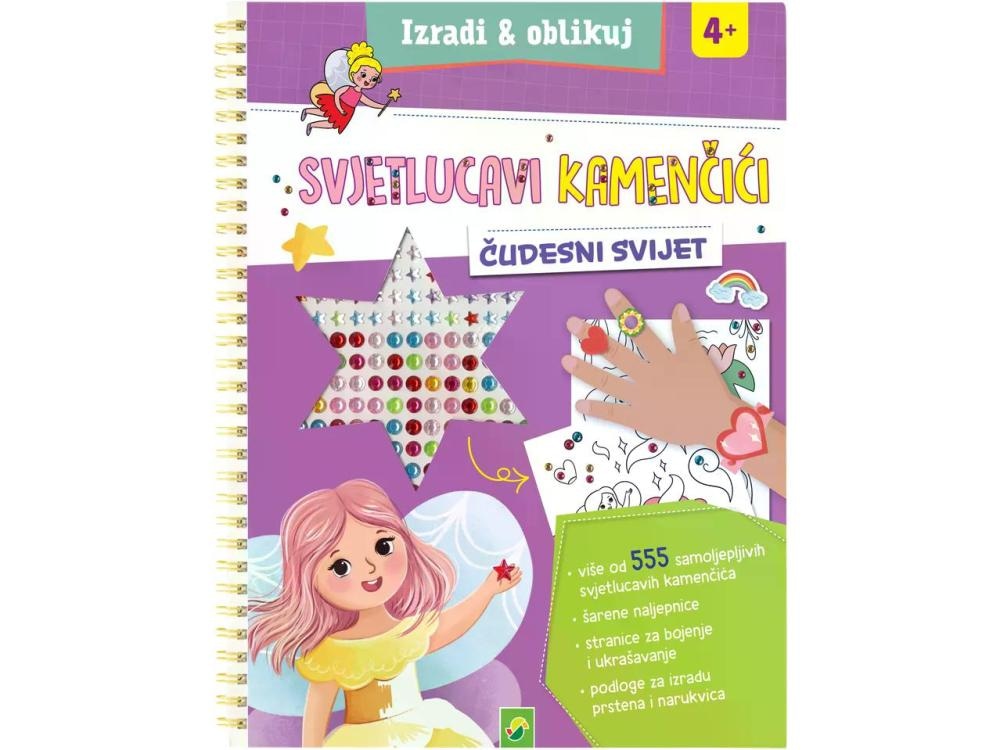 Dječja knjiga s naljepnicama Komad