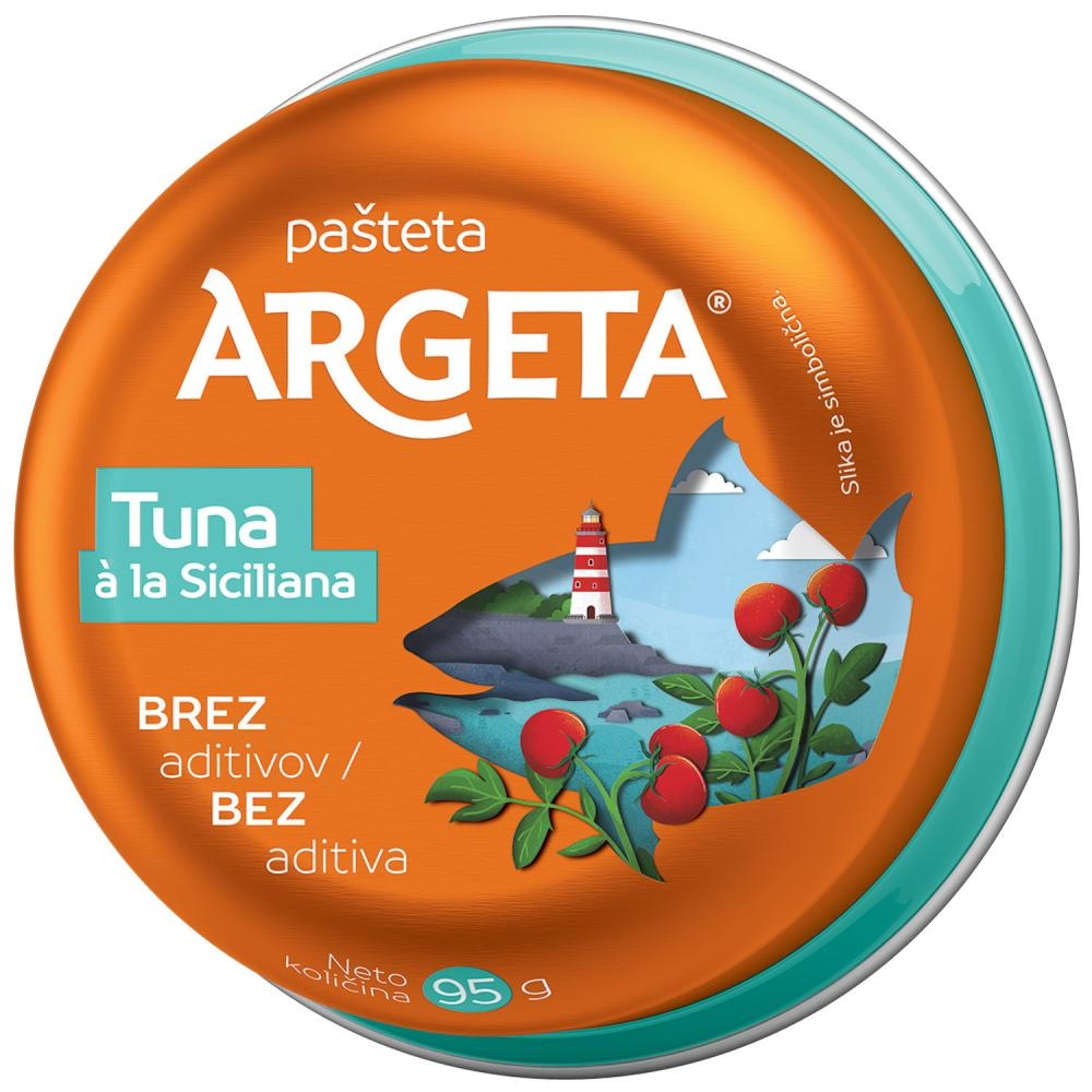 Argeta tuna pašteta 95 g - Akcija u trgovini Bakmaz